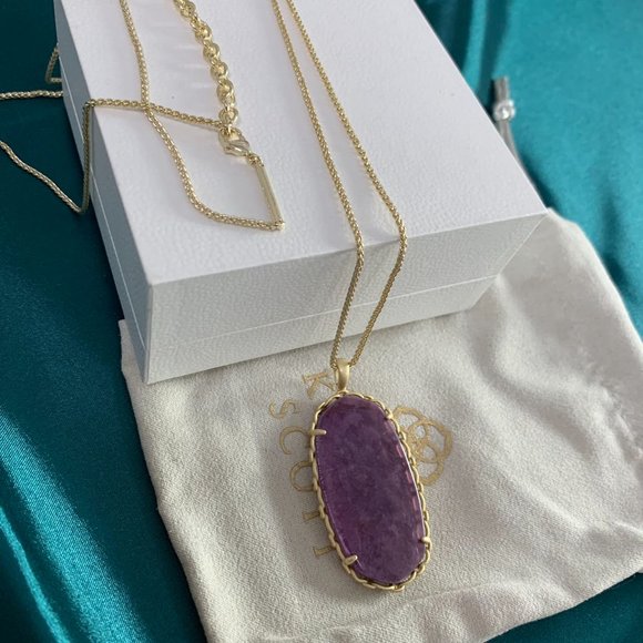 Kendra Scott Jewelry - Kendra Scott Reid series colorful crystal necklace sweater chain